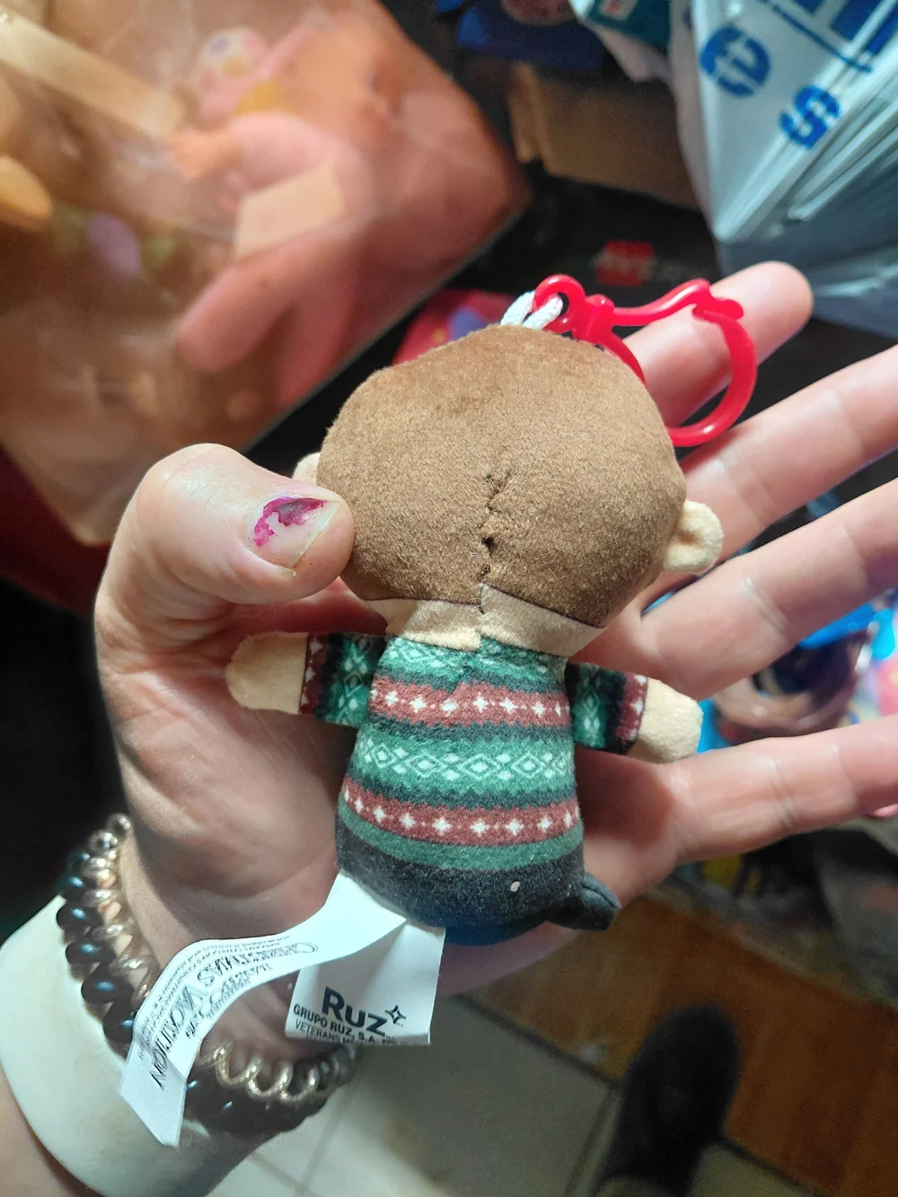 plush keychain ruz National Lampoon's Christmas Vacation Clark griswold